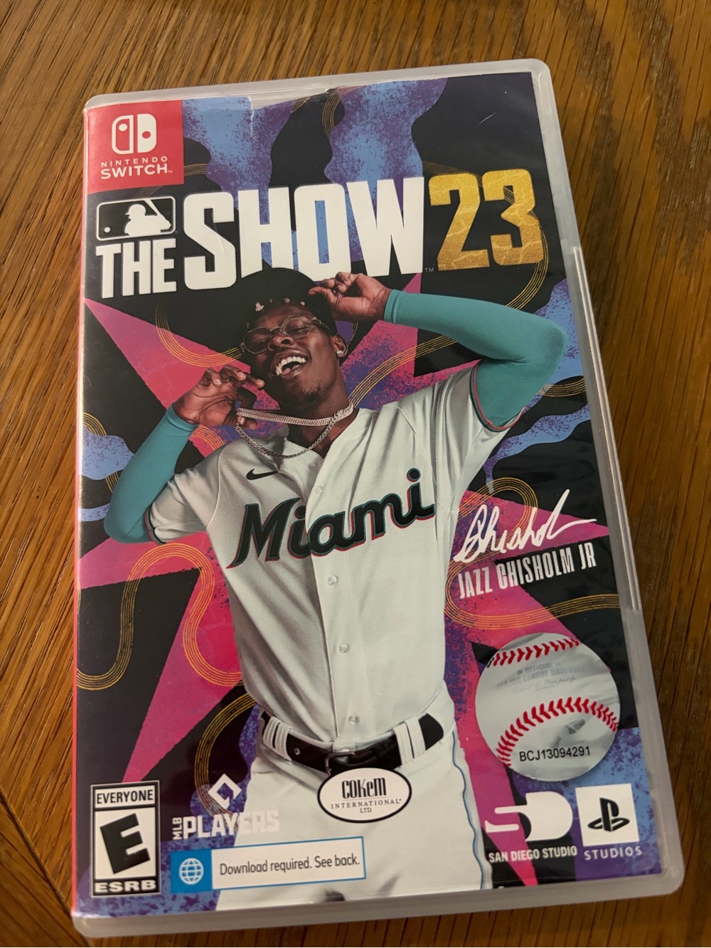 MLB The Show 23 Nintendo Switch - Miami Cover (White/Teal)